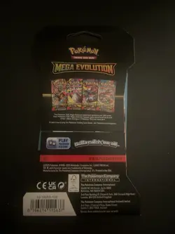 (VERY HEAVY) 33.06g Pokemon TCG Mega Evolution Sleeved Booster Pack (SEALED)✅ - Image 4