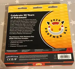 Pokemon Day 2026 Collection 30th Anniversary set NEW SEALED - Image 2