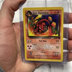 Pokemon Dark Charmeleon 32/82 Team Rocket Regular Pokemon Vintage Uncommon NM - Image 1
