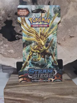 Pokemon XY Steam Siege Sleeved Booster Pack Factory Sealed - Image 1