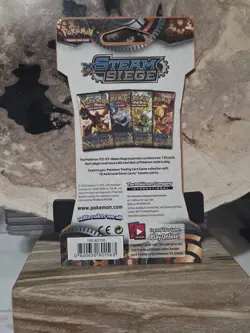 Pokemon XY Steam Siege Sleeved Booster Pack Factory Sealed - Image 2