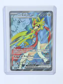 HOP'S ZACIAN EX 176/159 ULTRA RARE SECRET POKEMON JOURNEY TOGETHER - NM - Image 1
