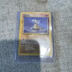 Cubone 70/130 Base Set 2 Set Common 2000 English Pokemon TCG WoTC - Image 1