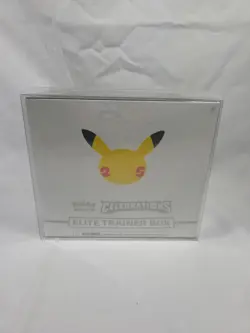 Pokemon TCG Elite Trainer Box 25th Anniversary Celebrations 2021 with Case 820650809439 - Image 1