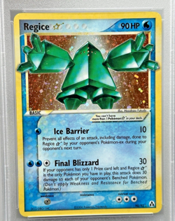 Regice Gold Star PSA 5 - 2006 EX Legend Maker 90/92 Pokemon Holo - Image 3
