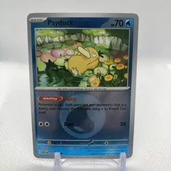 Ascended Heroes Psyduck Reverse Holo Water Energy Pattern #039/217 Pokemon TCG - Image 1