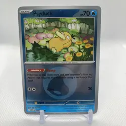 Ascended Heroes Psyduck Reverse Holo Water Energy Pattern #039/217 Pokemon TCG - Image 2