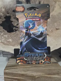 Pokemon XY Steam Siege Sleeved Booster Pack Factory Sealed - Image 1