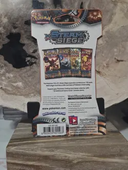 Pokemon XY Steam Siege Sleeved Booster Pack Factory Sealed - Image 2