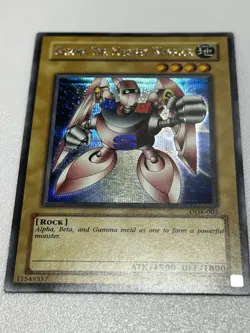 Gamma the Magnet Warrior DOR-003, Secret Rare. Free Mystery Card. - Image 2