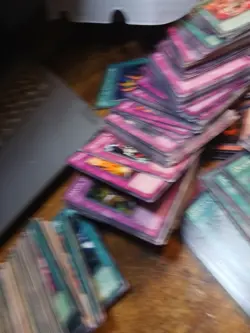 Lot Of Approx 400 VINTAGE YU-GI-OH TRADING CARDS. Tcg. Holos And More. Rare - Image 3
