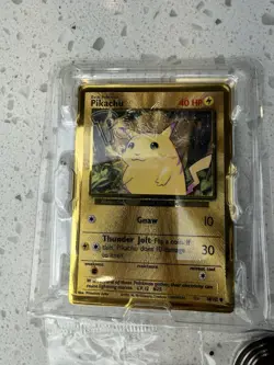 Pokemon TCG 25th Anniversary Celebration Metal Card and Golden Card Set Sealed - Image 3