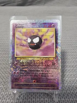 Pokemon TCG Legendary Collection Gastly Reverse Holo Card 76/110 - Image 1