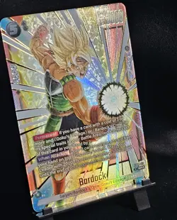 Bardock FB08-112 Alternate Art Saiyan's Pride Dragon Ball English Card Fusion Wo - Image 2