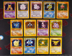 MP/HP (Unlimited) NEAR-COMPLETE Pokemon 13/16 HOLO-RARE Card BASE 102 Set WOTC#3 - Image 1