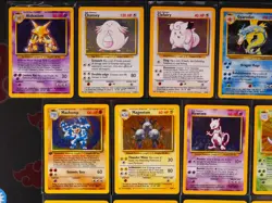 MP/HP (Unlimited) NEAR-COMPLETE Pokemon 13/16 HOLO-RARE Card BASE 102 Set WOTC#3 - Image 2