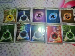 Pokemon Basic Energy Holo Lot (10 Cards) - Image 1