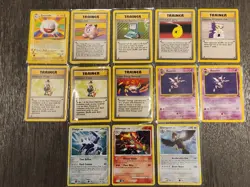 Pokemon Card Lot (13 Vintage Cards Total) - Image 1