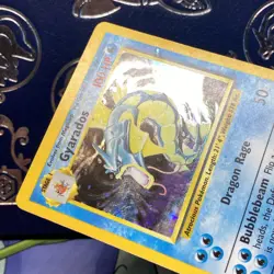 Pokemon Gyarados TCG Base Set Holo Rare Card 6/102 MP - Image 4