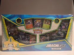 Pokemon Jirachi GX Collection Box TCG Trading Card Game 10 Packs NEW SEALED - Image 1