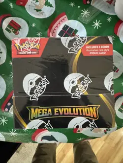 Sealed Pokemon Mega Evolution Enhanced Booster Box - Factory Sealed Trading Card - Image 1