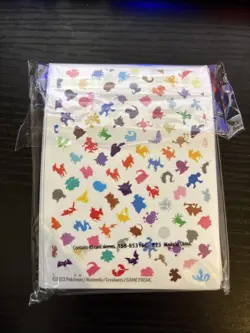 Pokemon TCG 151 ETB Card Sleeves 65 Count - Image 1