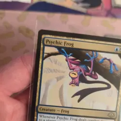 Psychic Frog X4 Playset Modern Horizons 3 Magic The Gathering MTG Rare TCG Cards - Image 2