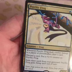 Psychic Frog X4 Playset Modern Horizons 3 Magic The Gathering MTG Rare TCG Cards - Image 3