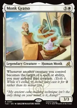 Monk Gyatso Avatar: The Last Airbender: Eternal-Legal Regular NM R 0081 - Image 1
