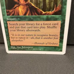 MTG Magic The Gathering, NATURE’S LORE, 5th Edition - Image 2