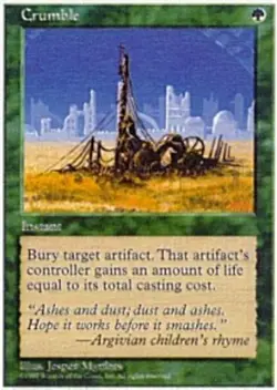 Crumble~287~NM~5th Edition~MTG - Image 1