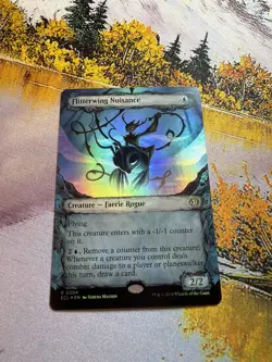 Flitterwing Nuisance - Foil - Showcase Lorwyn Eclipsed MTG R 0304 Looks Minty - Image 2