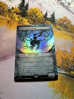 Flitterwing Nuisance - Foil - Showcase Lorwyn Eclipsed MTG R 0304 Looks Minty - Image 4