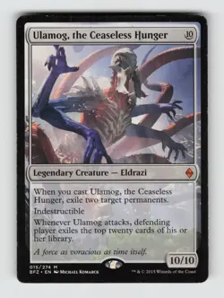 Ulamog, the Ceaseless Hunger*Non-Foil* Battle for Zendikar 15 MP - Image 1