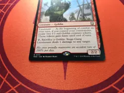 Siege-Gang Lieutenant - Modern Horizons 3 - NM MTG +Discount: 5+ Magic singles - Image 2
