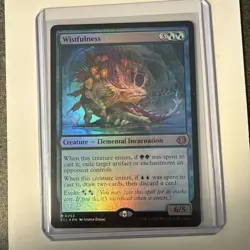 Magic the Gathering #252 Wistfulness Foil - Image 1