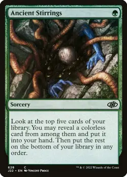 Ancient Stirrings (J22) - MTG - Sorcery - Excellent - Image 1
