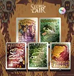 MTG Secret Lair Prints of Darkness Rainbow Foil Edition - Image 1