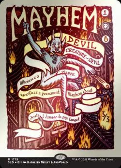 MTG Secret Lair Prints of Darkness Rainbow Foil Edition - Image 2