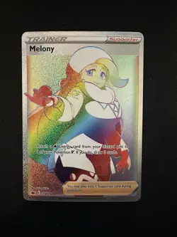 Pokemon TCG - Melony (Secret) 218/198 Sword & Shield - Chilling Reign Holo NM - Image 1