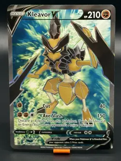 Pokemon: Kleavor V (Full Art) SWSH248 - Sword & Shield Black Star Promo Card - Image 1