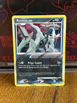 Arceus AR1 Arceus Holo Rare English Pokemon Card - Image 1