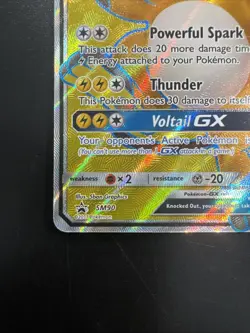Pokemon TCG Raichu GX SM90 Black Star Promo Holo Card Near Mint Condition - Image 5