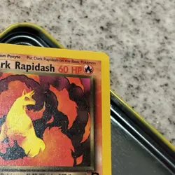 1st Edition Team Rocket Dark Rapidash | 44/82 WOTC Vintage Pokemon TCG Card NM! - Image 5