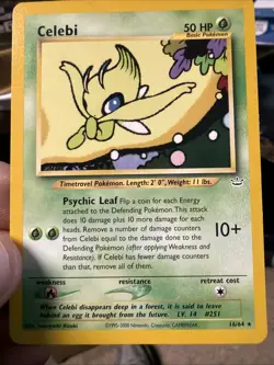 Pokemon TCG | Neo Revelation | Celebi | 16/64 | LP - Image 1