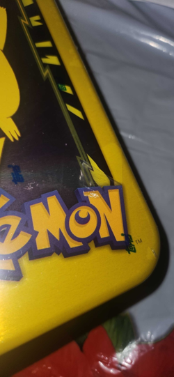 Topps Pokemon Cards Set 7 Packs TV Animation Edition Pikachu Tin Sealed 1999 - Image 4