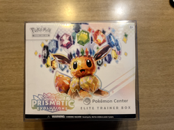 Prismatic Evolutions Sealed Pokemon Center Exclusive ETB [SMALL TEAR!] - Image 1