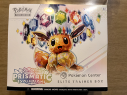 Prismatic Evolutions Sealed Pokemon Center Exclusive ETB [SMALL TEAR!] - Image 2
