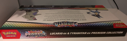 Pokemon TCG Prismatic Evolutions Lucario Ex + Tyranitar Ex Premium Collection - Image 4