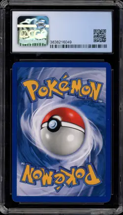 Pokemon Mewtwo Base Set Unlimited Holo Rare #10 STICKER RESIDUE CGC 8 - Image 2